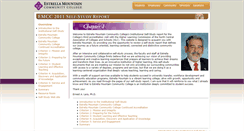 Desktop Screenshot of hlc.estrellamountain.edu